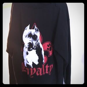 3XL Zip up dog rescue hoody